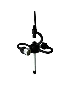 11"W 2 Light Swag Conversion Kit Black