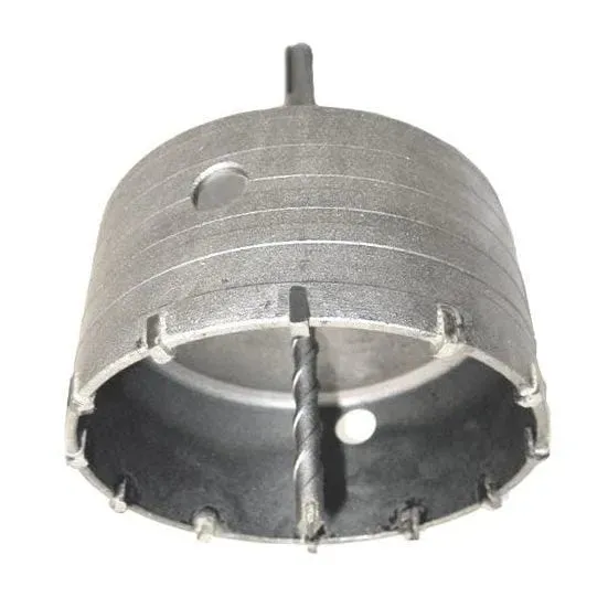 125Mm Sds  Tct Tungsten Core Drill Hole Cutter With Arbor Extension