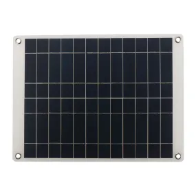 12V 25W Rated Semi-flexible Solar Panle Kit Fixed Dual USB 500W Solar Panel With 100A PWM Solar Controller