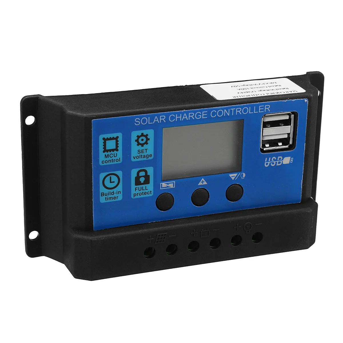 12V 25W Rated Semi-flexible Solar Panle Kit Fixed Dual USB 500W Solar Panel With 100A PWM Solar Controller