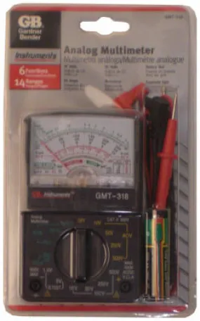 14 Range Analog Meter