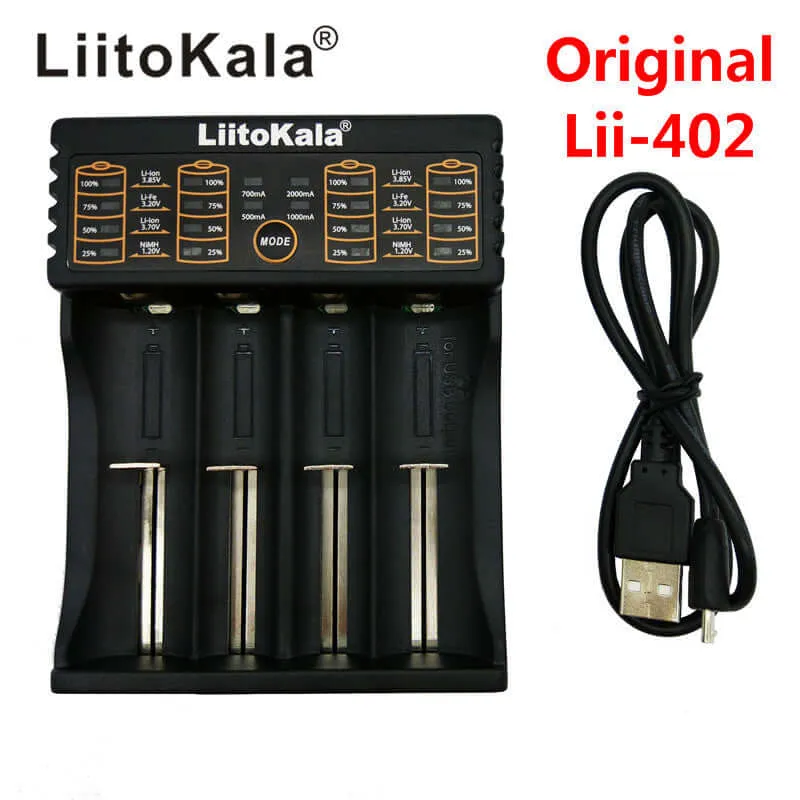 18650 Battery Charger Smart Charger Aa/Aaa Rechargeable Battery Charger