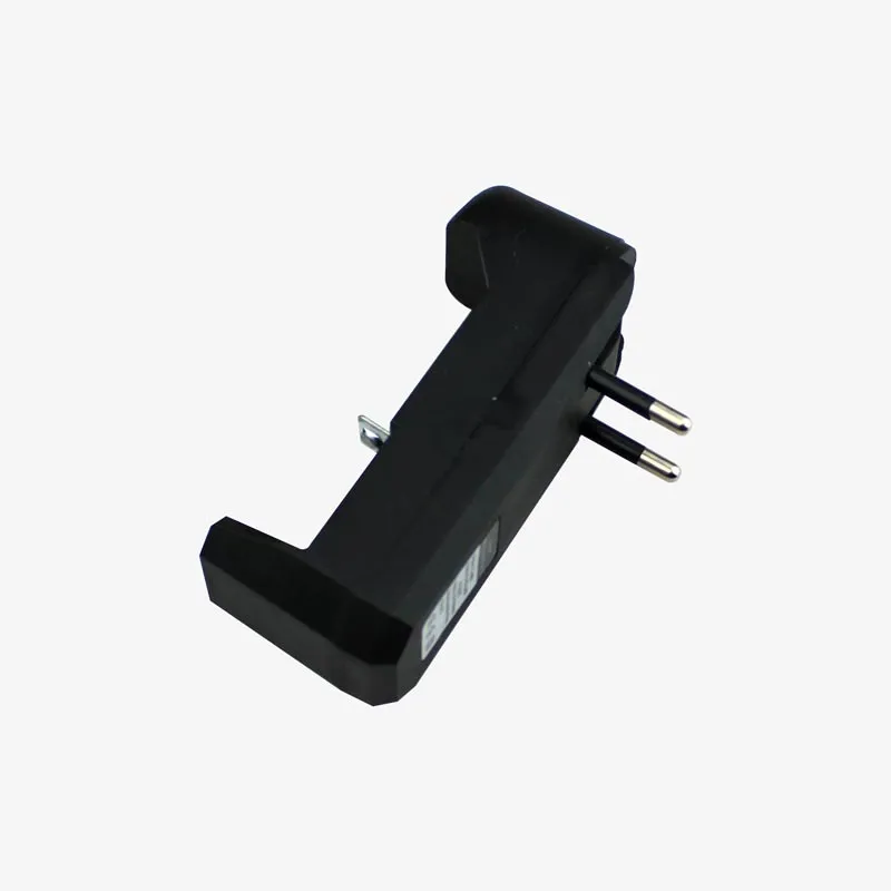 18650 Li-ion Battery Charger for Single Cell | Lithium Charger with EU Plug for India