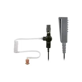 2-Wire Surveillance Mic for iCOM Radios with 2-Pin Right Angle Connectors