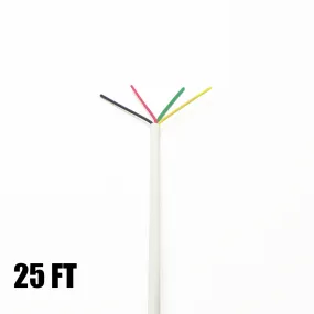 25 ft. roll of 22 ga. 4 conductor solid wire