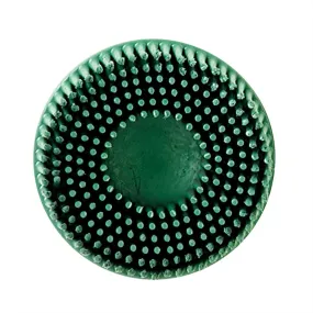 2" Scotch-Brite Roloc Bristle Discs 50 Grit Coarse Green MMM7524