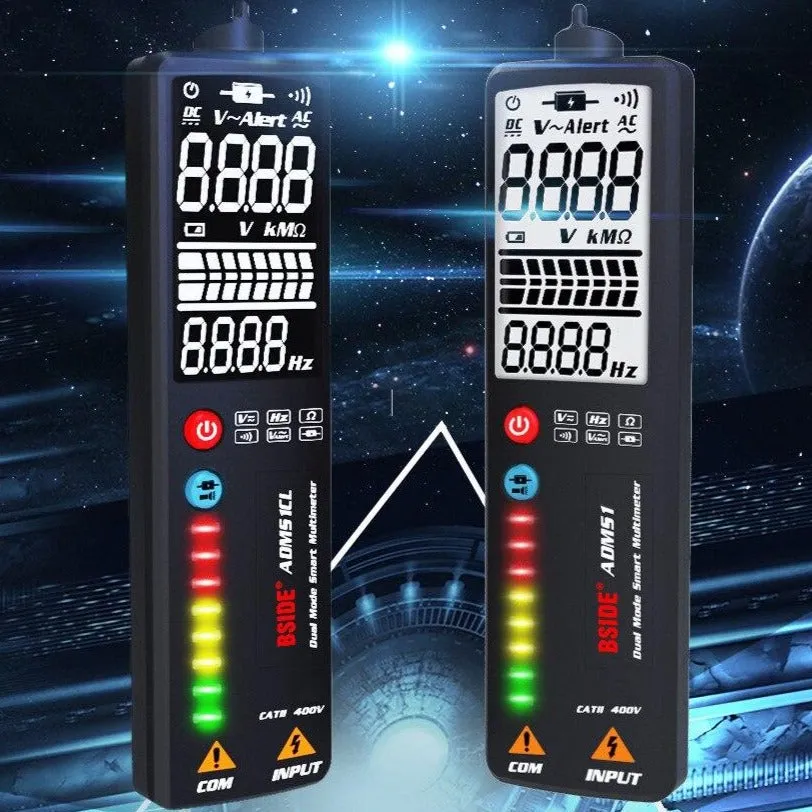 3 in 1 Digital Electric Handheld Voltage Multimeter / Tester