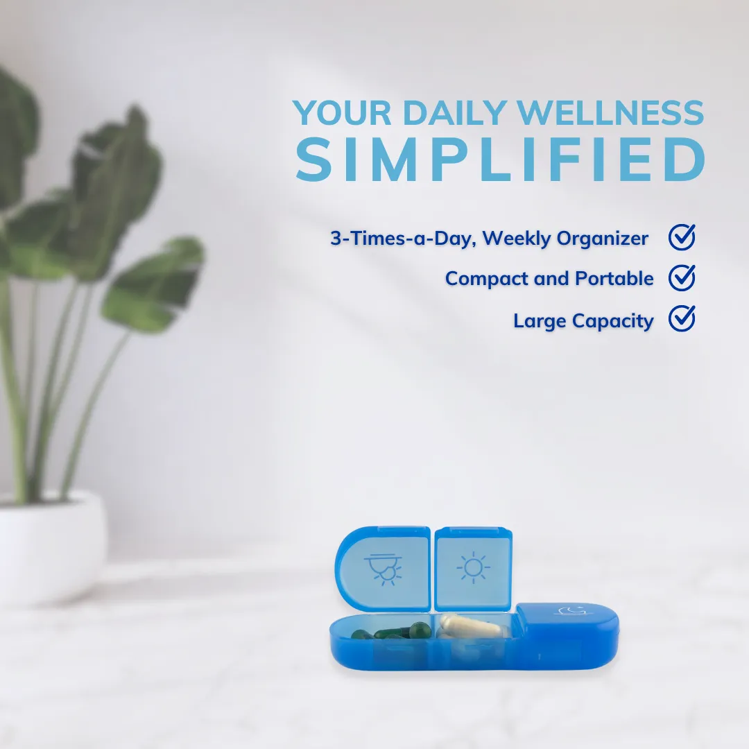 3-Times-a-Day Pill Organizer