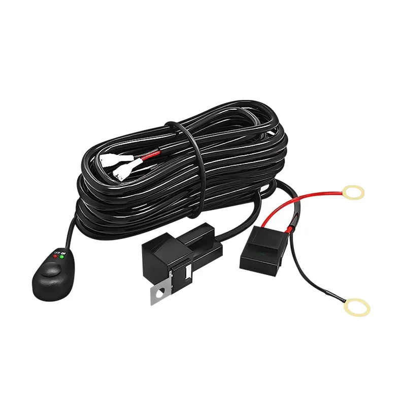 50'' Light Bar & 2 Pods Work Lights & All Brackets Kit for 1997-2006 Jeep Wrangler TJ