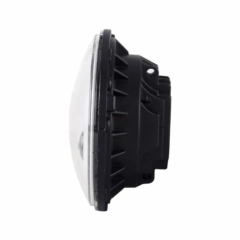 7 inch LED Headlight Projector with White Halo