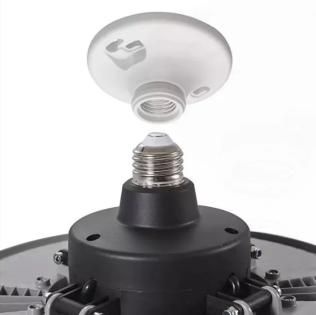 8000 Lumen LED Garage Light, 2 Pack