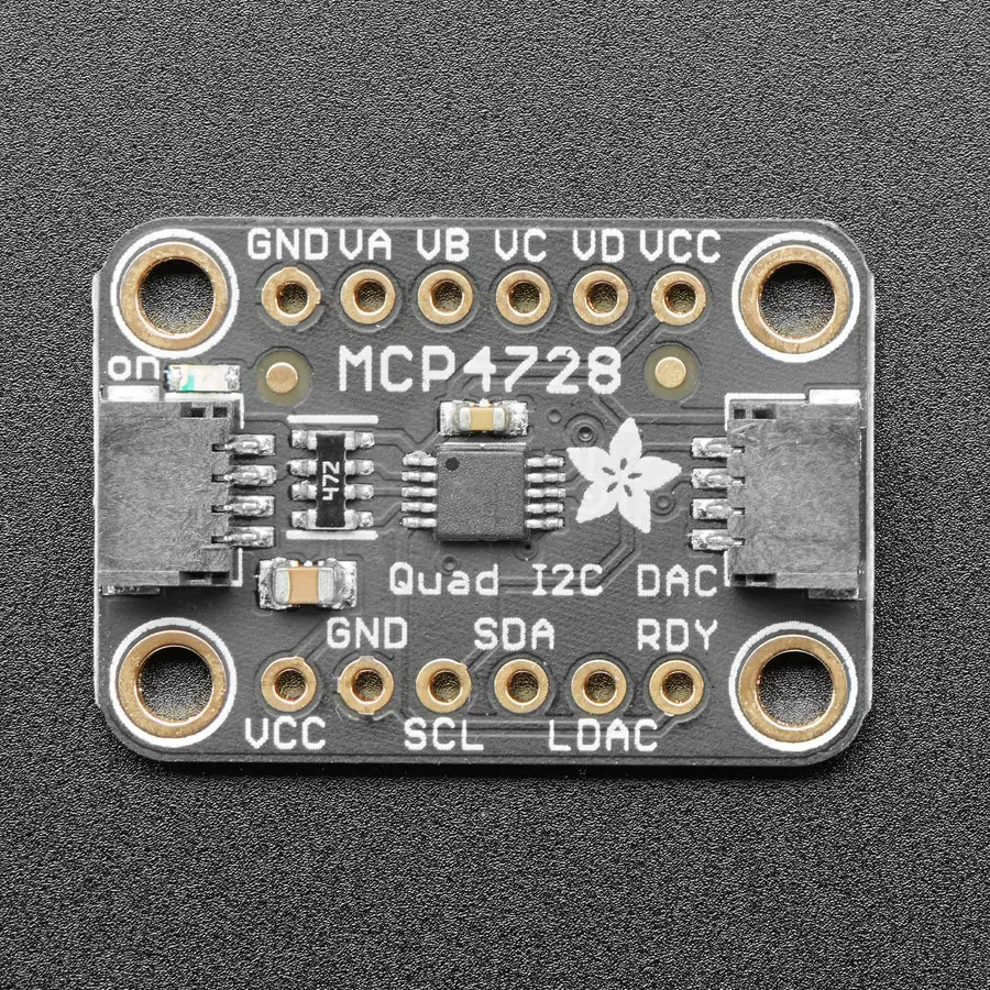 Adafruit MCP4728 Quad DAC with EEPROM