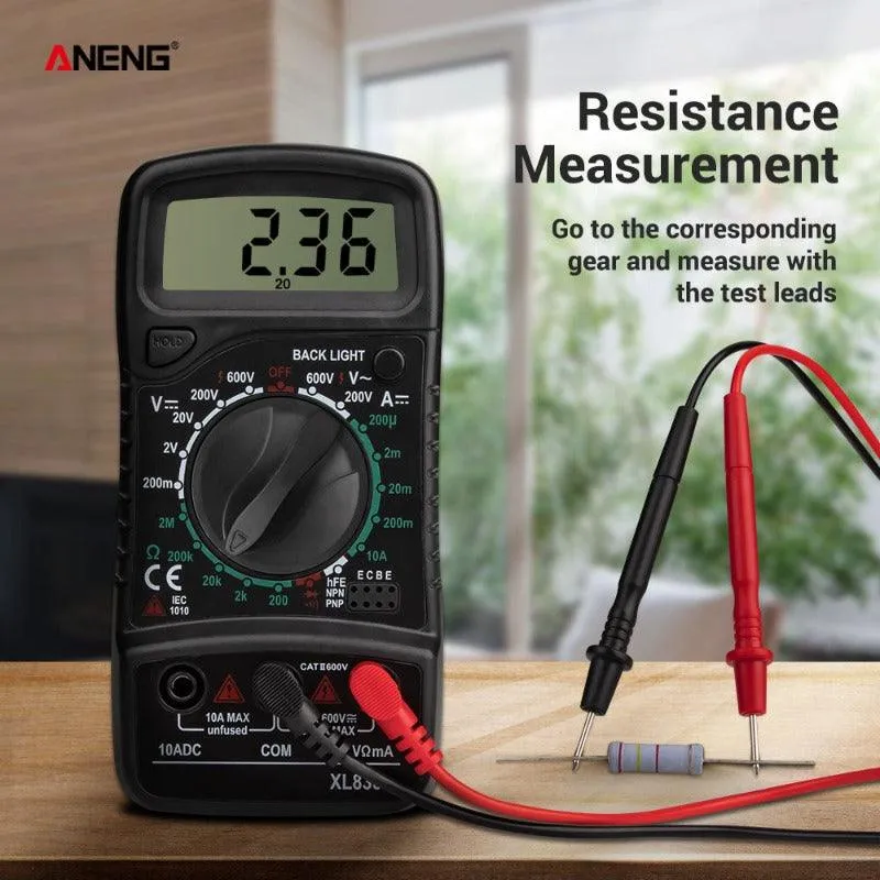 ANENG- XL830L Digital Esr Meter Testers| Dmm Transistor Peak Tester Meter