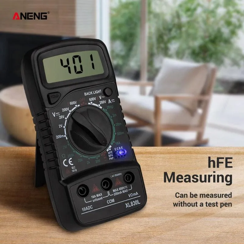 ANENG- XL830L Digital Esr Meter Testers| Dmm Transistor Peak Tester Meter