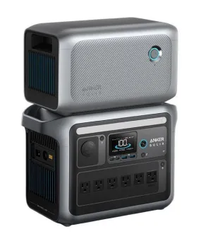 Anker SOLIX C1000X Portable Power Station and Expansion Battery Anker SOLIX C1000X Portable Power Station and Expansion Battery