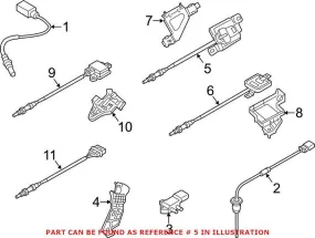 Audi Oxygen Sensor – Front 4H0907807L