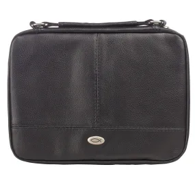 Bible Case: Faux Leather, Black, XL