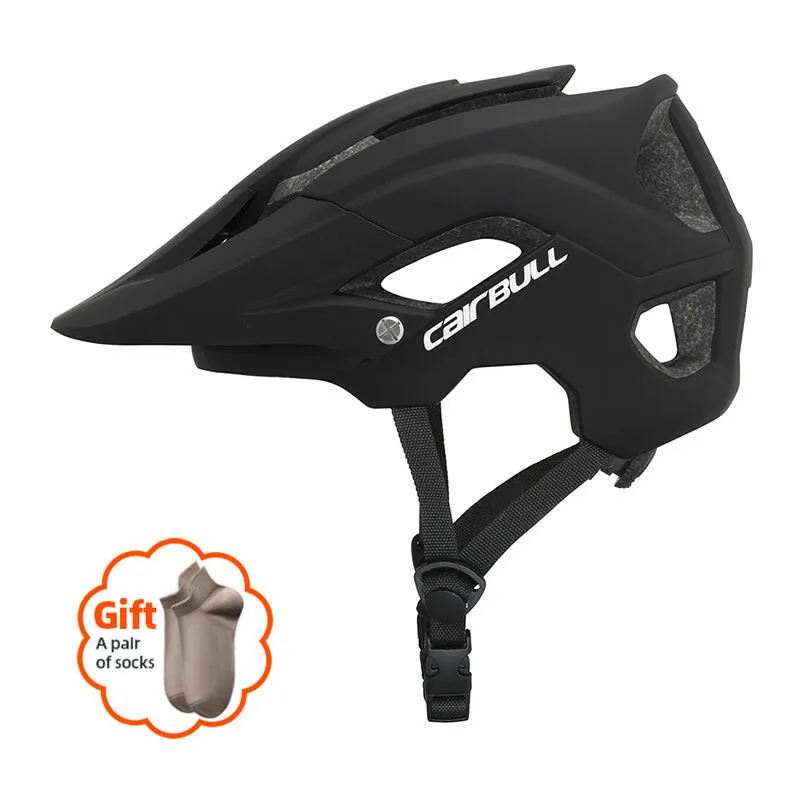 Bike Cap Bicycle Safety Sport TT Cycling Helmet With Visor MTB Mountain Integrally-Molded Specialized Trail Helmet For Women Men