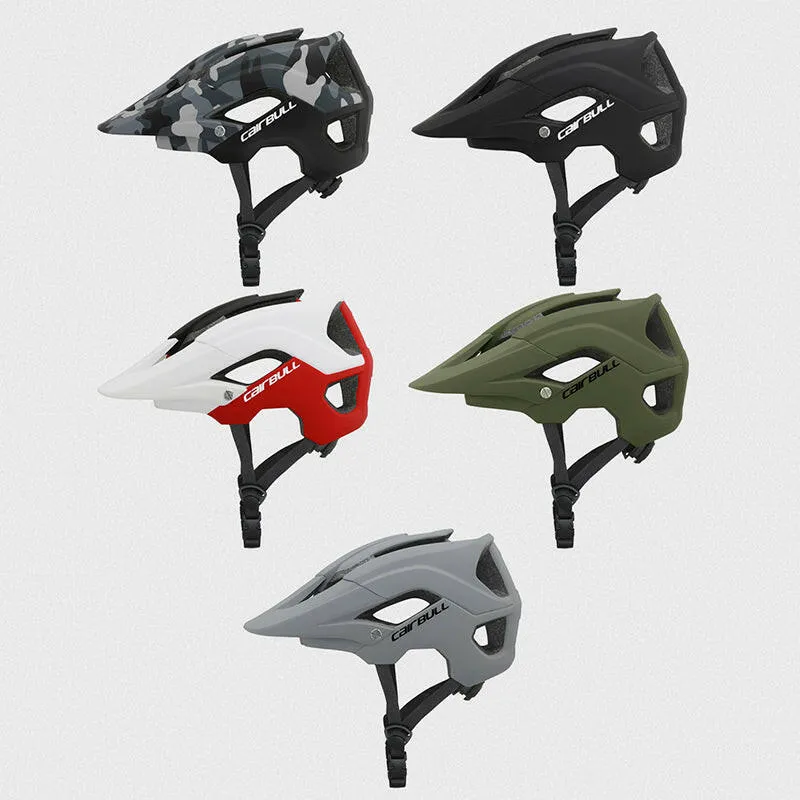 Bike Cap Bicycle Safety Sport TT Cycling Helmet With Visor MTB Mountain Integrally-Molded Specialized Trail Helmet For Women Men