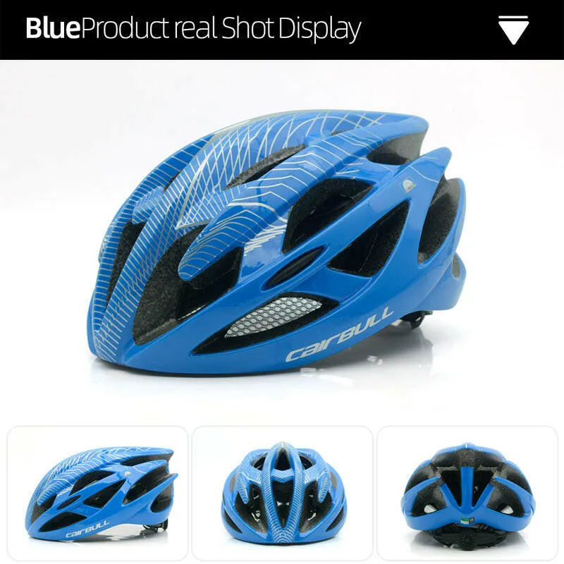 Cairbull Bike Helmet Road Cycling Safety Helmet Ultralight Integrally-Molded With Insect Net for Men Women Casco Bicicleta EPS