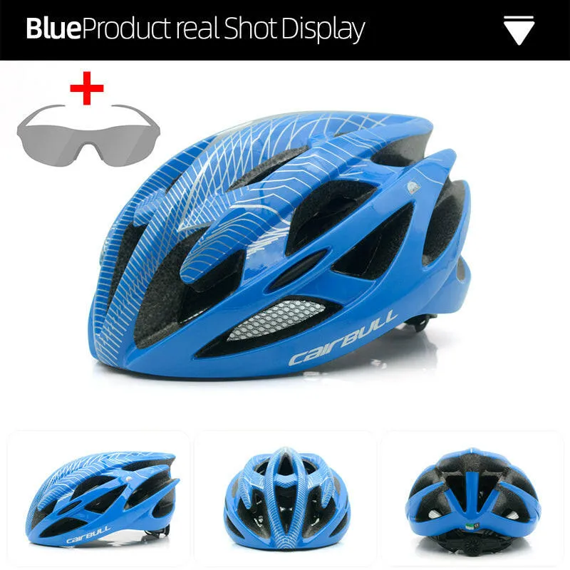 Cairbull Bike Helmet Road Cycling Safety Helmet Ultralight Integrally-Molded With Insect Net for Men Women Casco Bicicleta EPS