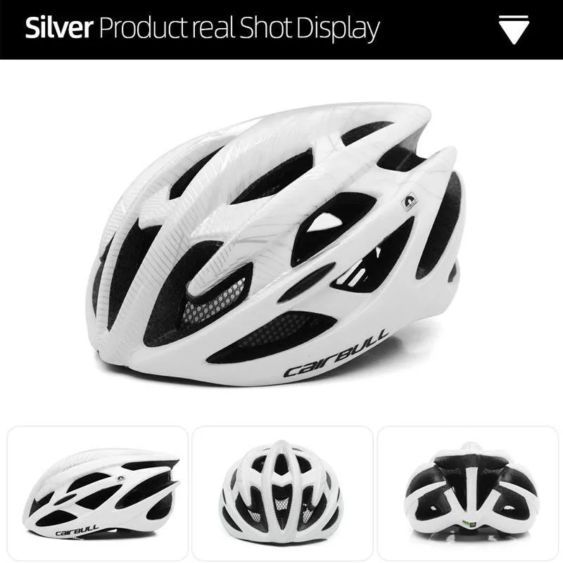 Cairbull Bike Helmet Road Cycling Safety Helmet Ultralight Integrally-Molded With Insect Net for Men Women Casco Bicicleta EPS