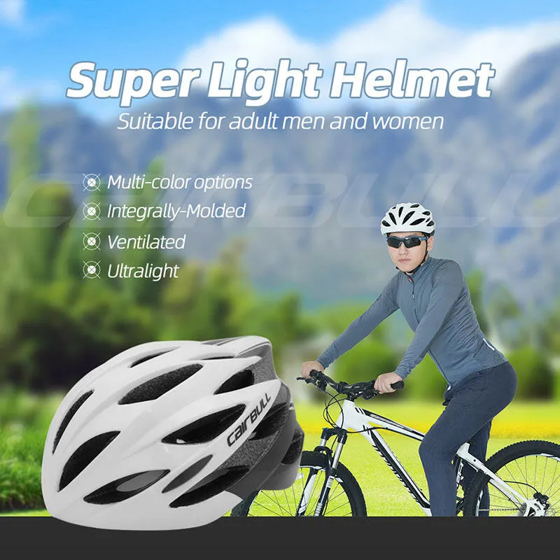 CAIRBULL Cycling Helmet Road Bike City Safety Helmets Super Light Sport Professional Ultralight Ventilated for Men Women EPS PC