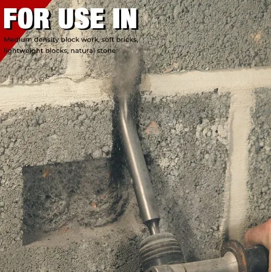 Channeling Chesil - Gouge Flat Chisel for Masonry Concrete Brick Stone