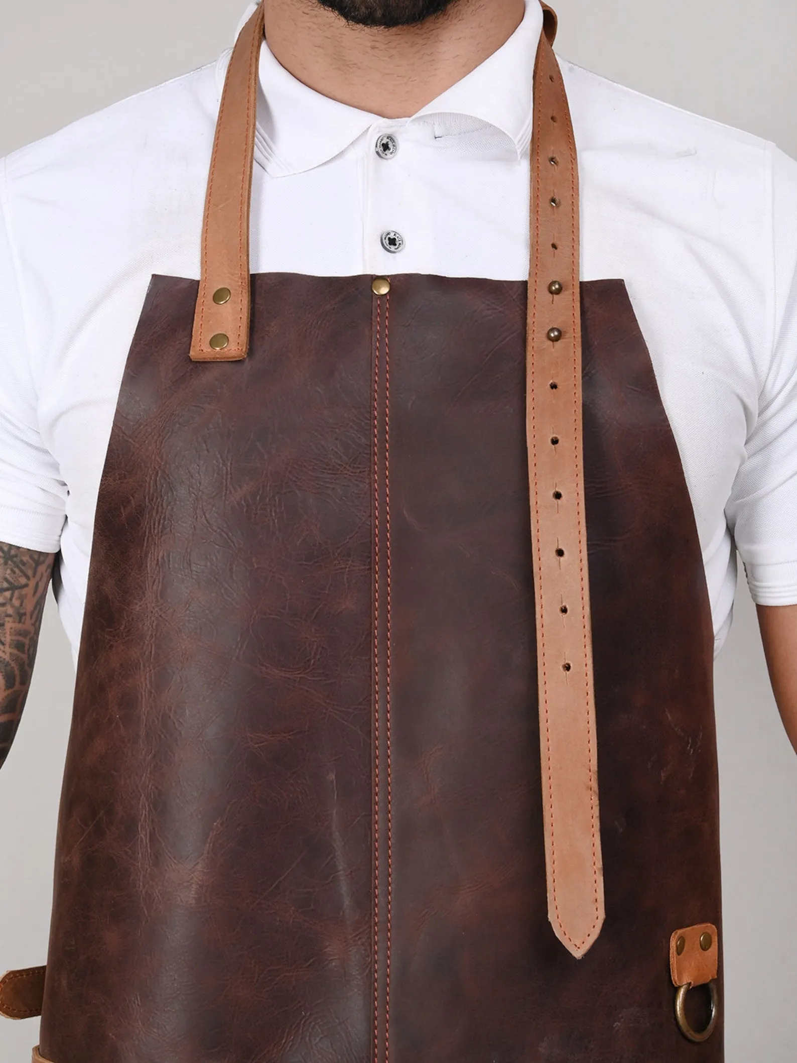 Cooking Apron Leather Genuine