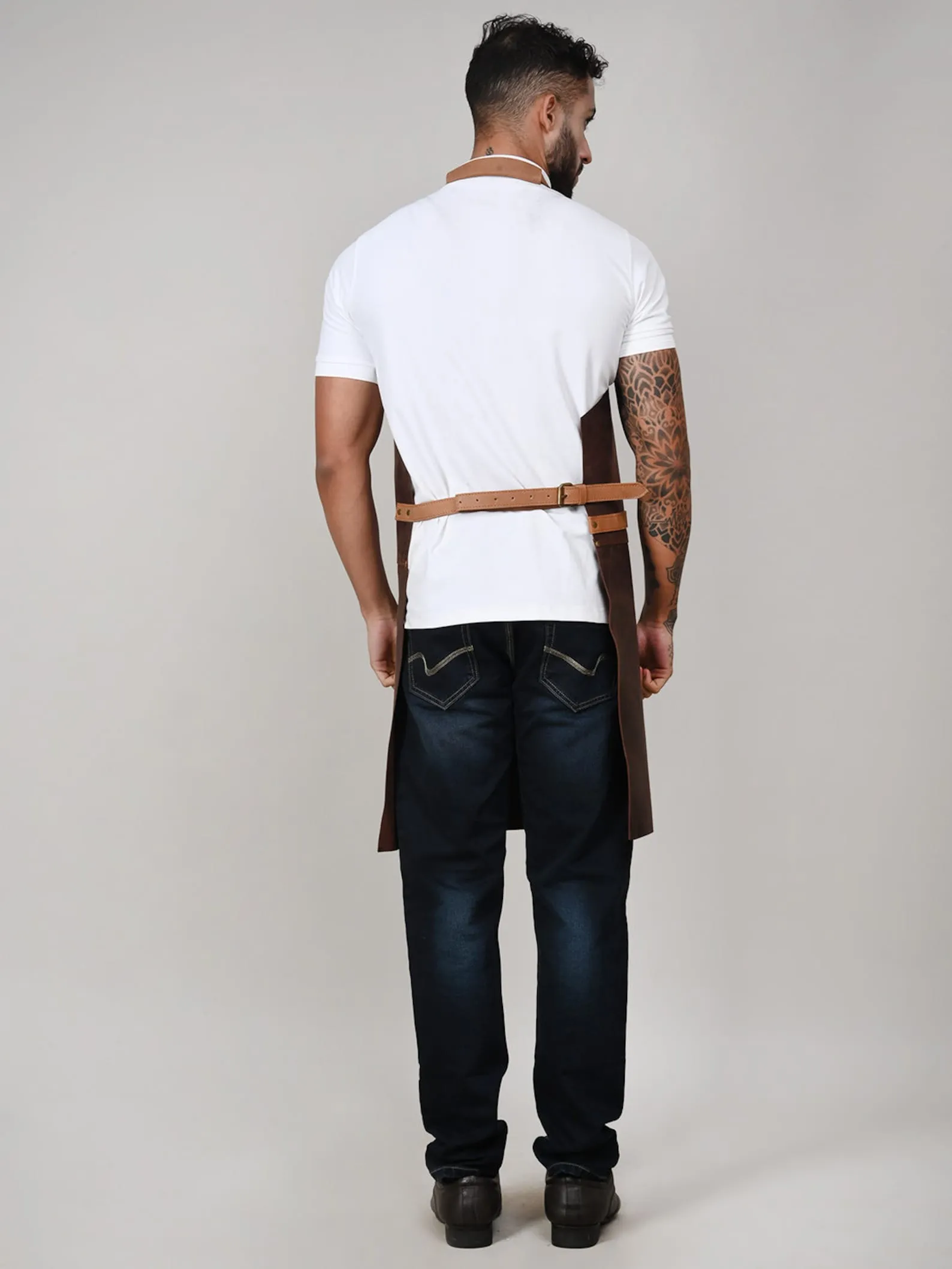 Cooking Apron Leather Genuine