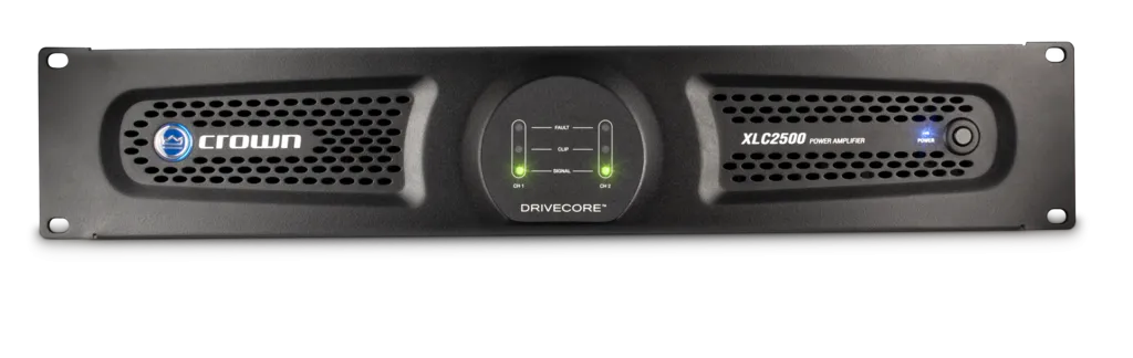 Crown XLC2500 2 Channel 500W @ 4Ω Power Amplifier