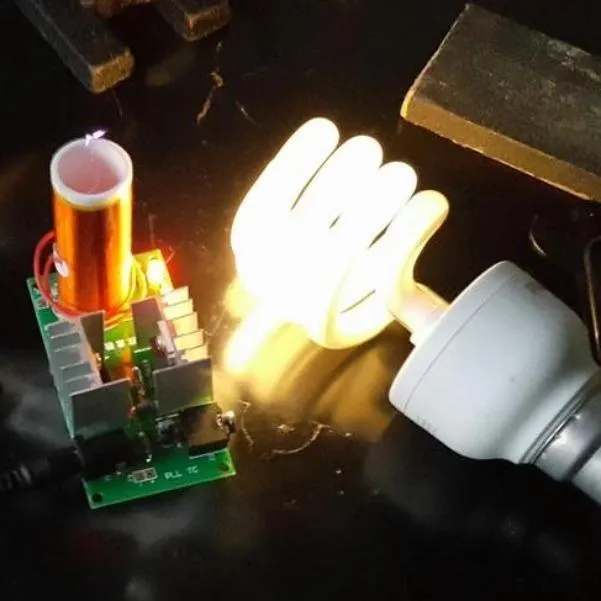 DIY Mini Tesla Coil Kit Module, Plasma Speaker Electronic Kit, 15W DC 15-24V 2A , Great Educational Toy