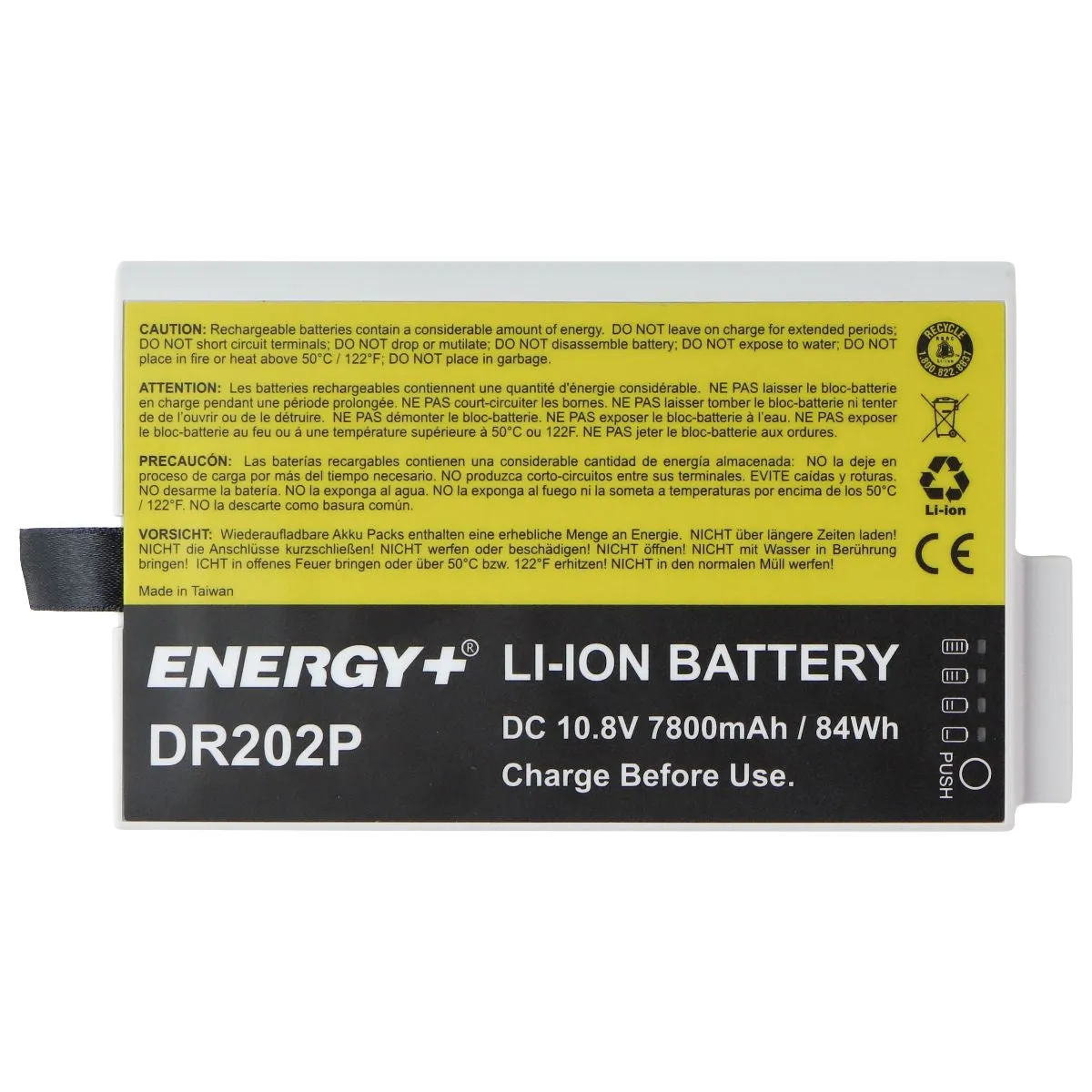 ENERGY  (DR202P) Lithium Ion Battery for Phillips Medical Intellivue Monitors