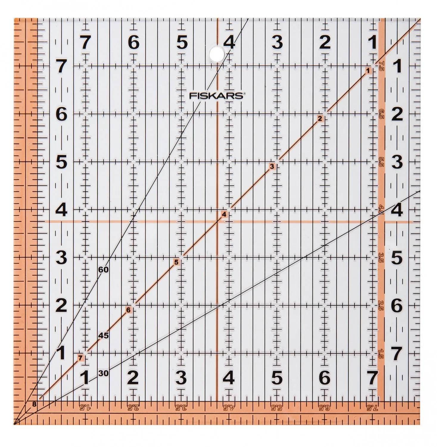 Fiskars 8-1/2in Square Acrylic Ruler