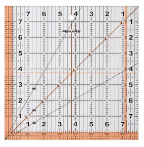 Fiskars 8-1/2in Square Acrylic Ruler