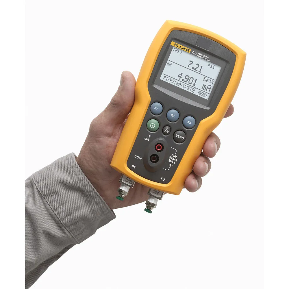 Fluke 721-1630 Dual Sensor Pressure Calibrator, 16 Psig, 3000 Psig