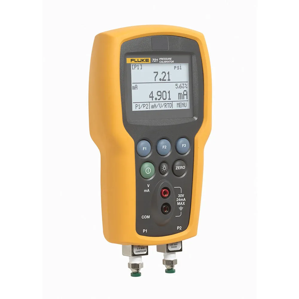 Fluke 721-1630 Dual Sensor Pressure Calibrator, 16 Psig, 3000 Psig