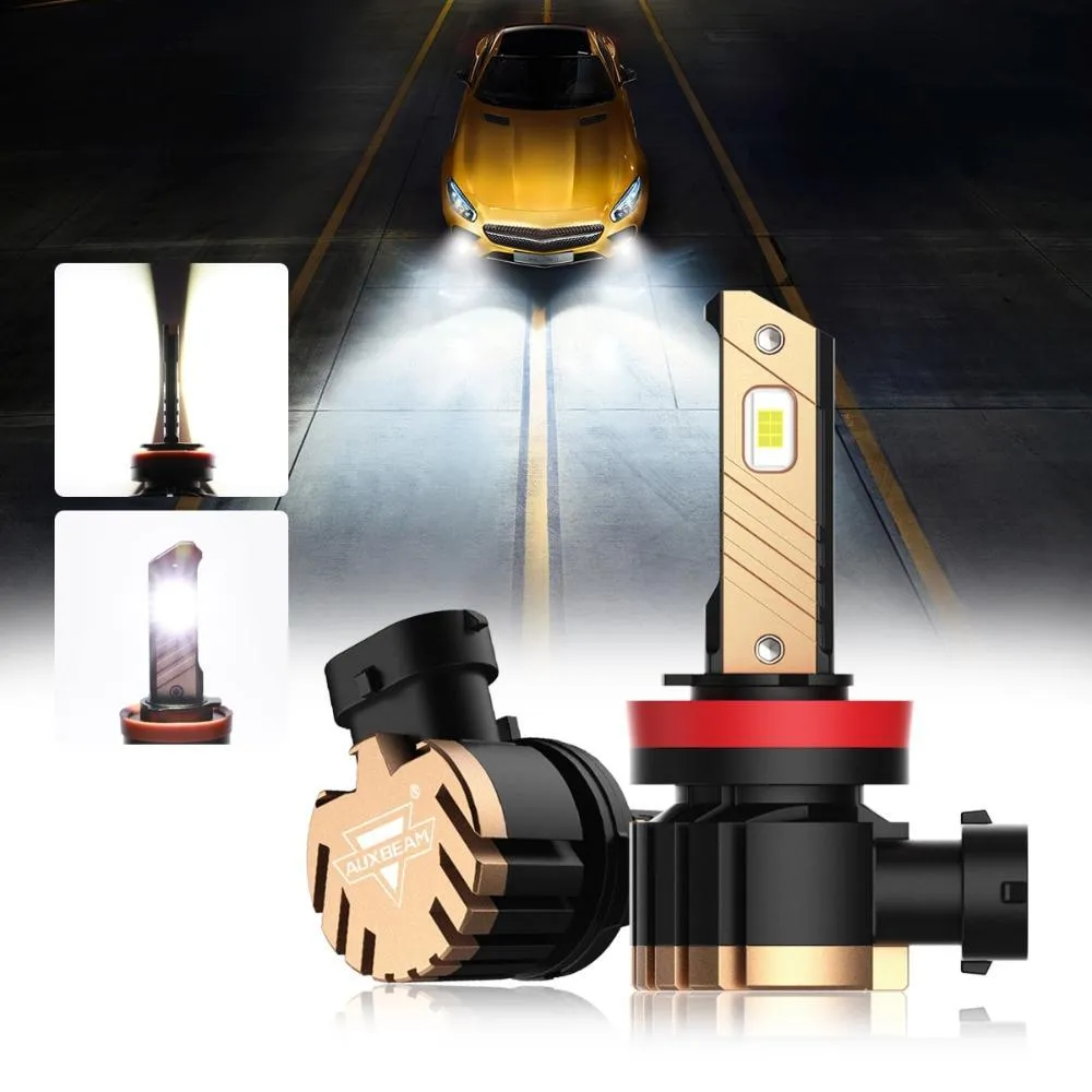 For 2000-2012 Honda Accord F-16 Plus Series Built-in Canbus Automotive Grade 14000LM LED Light Bulbs High Low Beam Bundle