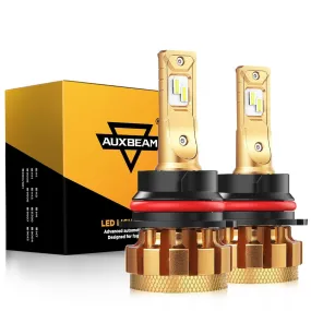 For 2001-2019 Nissan Frontier High Low Beam 9007/HB5 LED Light Bulbs F-16 Plus Series Automotive Grade 14000LM