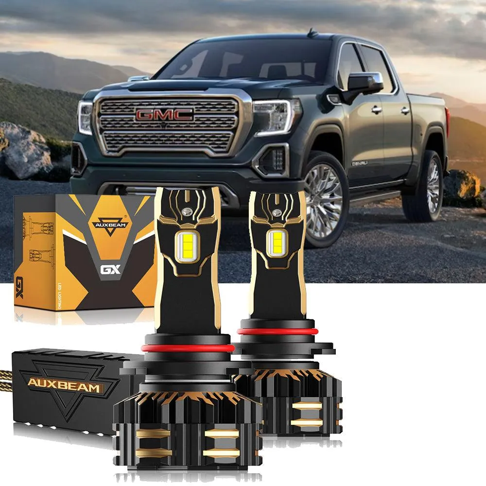 For 2003-2006 GMC Sierra 1500 9005 LED Headlight Bulbs Bundle