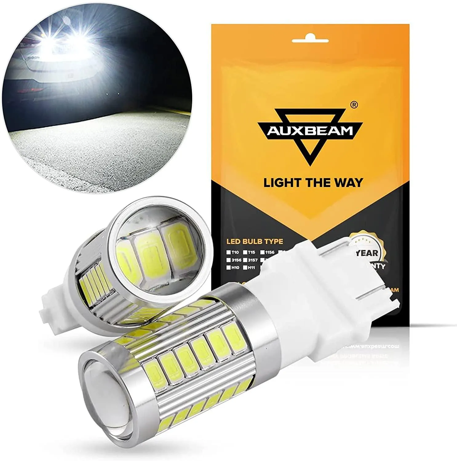 For 2005-2019 Nissan Frontier 9007/HB5 F-16 Plus Series Automotive Grade 14000LM LED Light Bulbs High Low Beam Bundle
