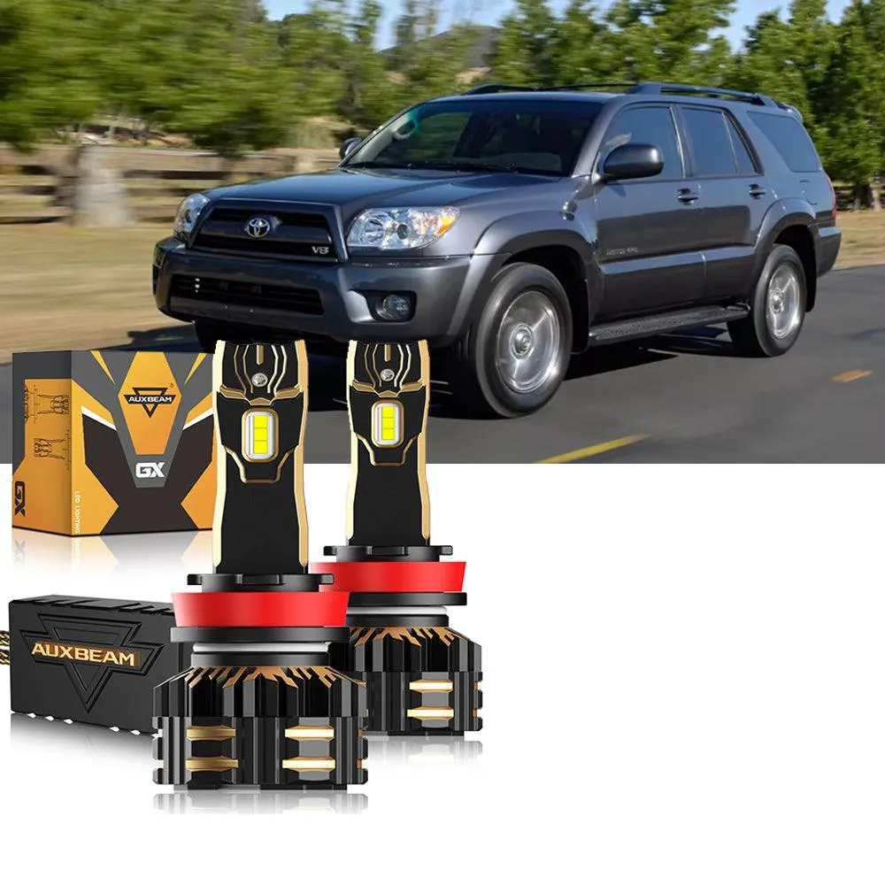 For 2006-2009 Toyota 4Runner 9005 H11 LED Headlight Bulbs Bundle