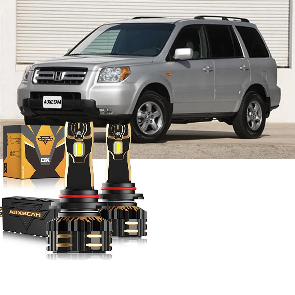 For 2006-2019 Honda Pilot 9005 H11 LED Headlight Bulbs Bundle