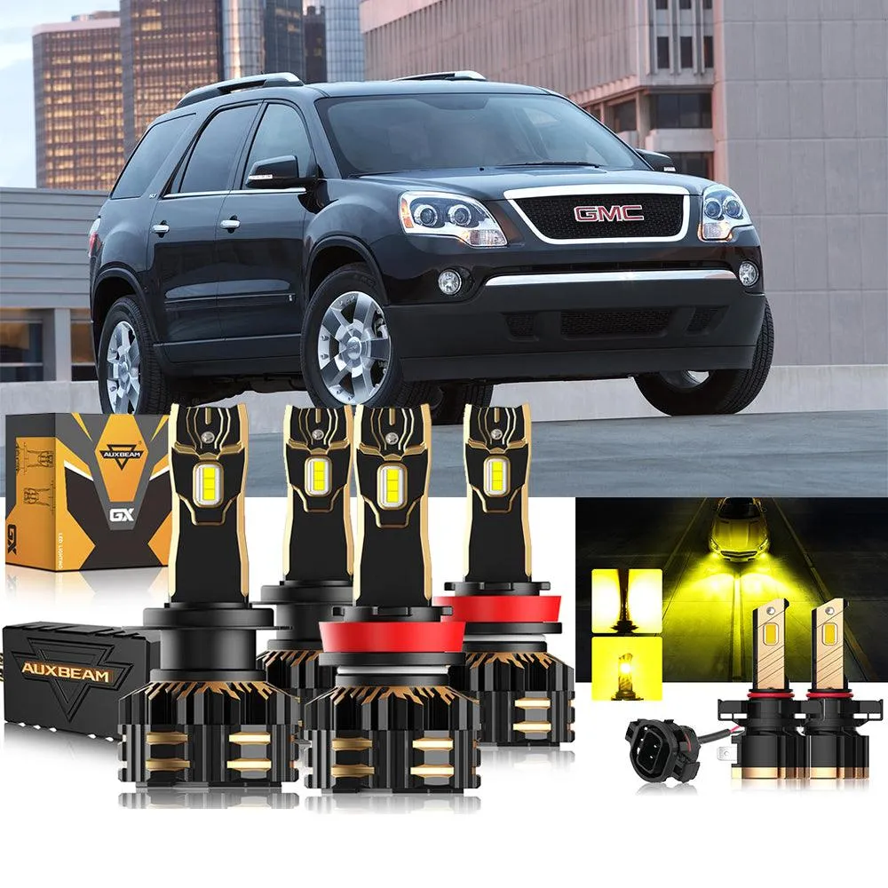 For 2007-2012 GMC Acadia D1S LED Headlight Bulbs Bundle