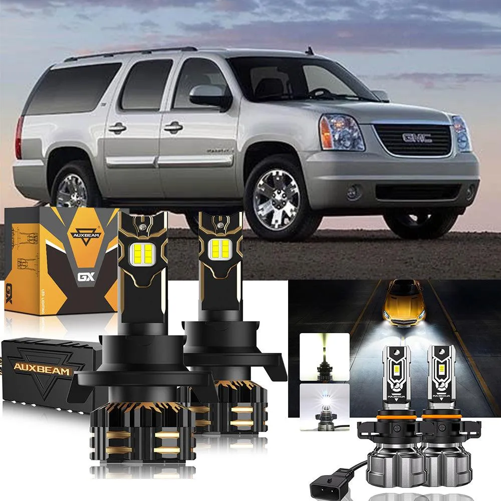 For 2007-2013 GMC Yukon XL 2500 H13 LED Headlight Bulbs
