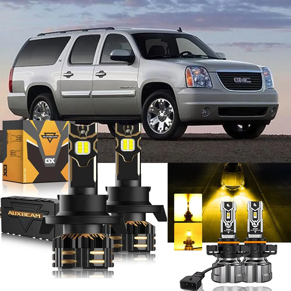 For 2007-2013 GMC Yukon XL 2500 H13 LED Headlight Bulbs