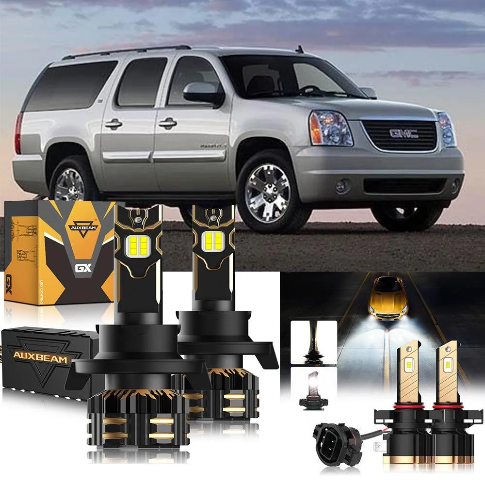 For 2007-2013 GMC Yukon XL 2500 H13 LED Headlight Bulbs