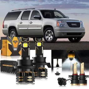 For 2007-2013 GMC Yukon XL 2500 H13 LED Headlight Bulbs