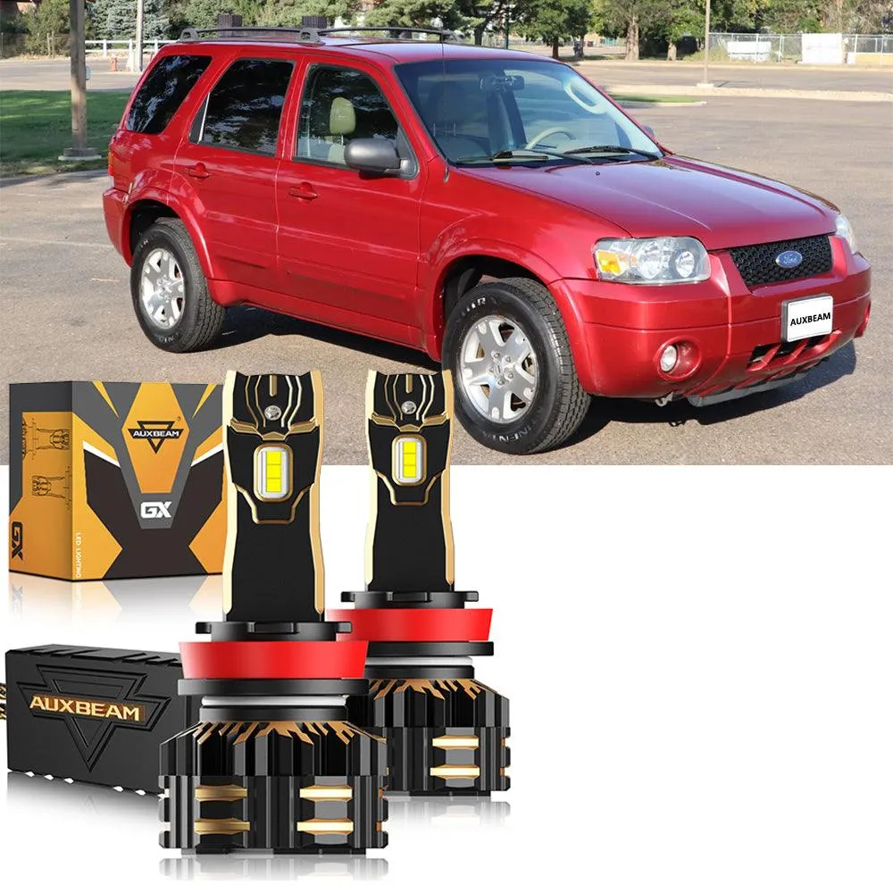 For 2007 Ford Escape H4 LED Headlight Bulbs Bundle