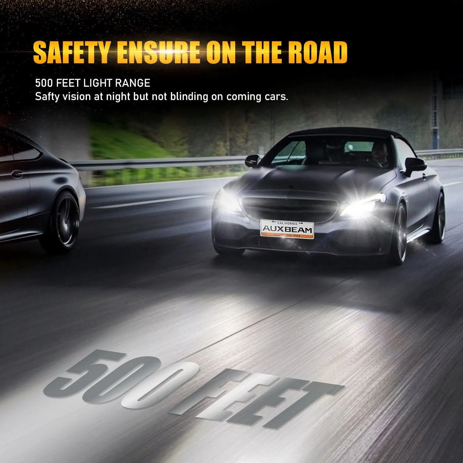 For 2012 Ford Focus F-16 Plus Series Built-in Canbus Automotive Grade 14000LM LED Light Bulbs High Low Beam Bundle